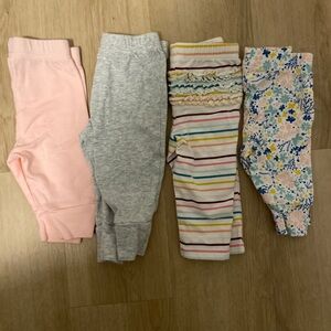 Bundle of 0-3M leggings